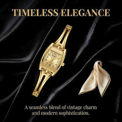 New Women's Bracelet Watch Top Brand Fashion Golden Quartz Ladies Watch Luxury Elegant Female Clock Gift for Woman Reloj Mujer
