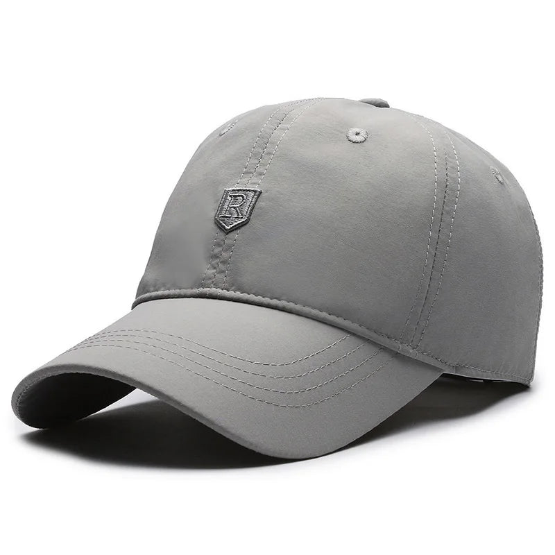 Cappelli da sole sottili da uomo/donna per la primavera/estate ad asciugatura rapida, cappellini da baseball sportivi da corsa, cappellini con visiera per protezione solare e crema solare