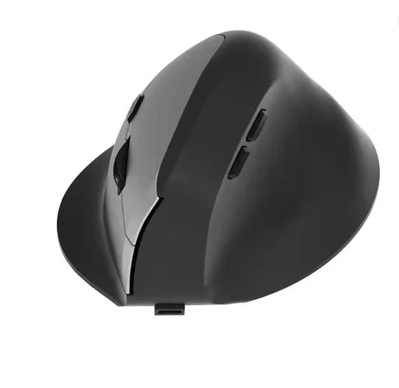 Trådløs mus Bluetooth 5.0 2.4G ergonomisk 4000DPI med 6 lydløse knapper til MacBook, tablet, bærbare computere, computer og PC