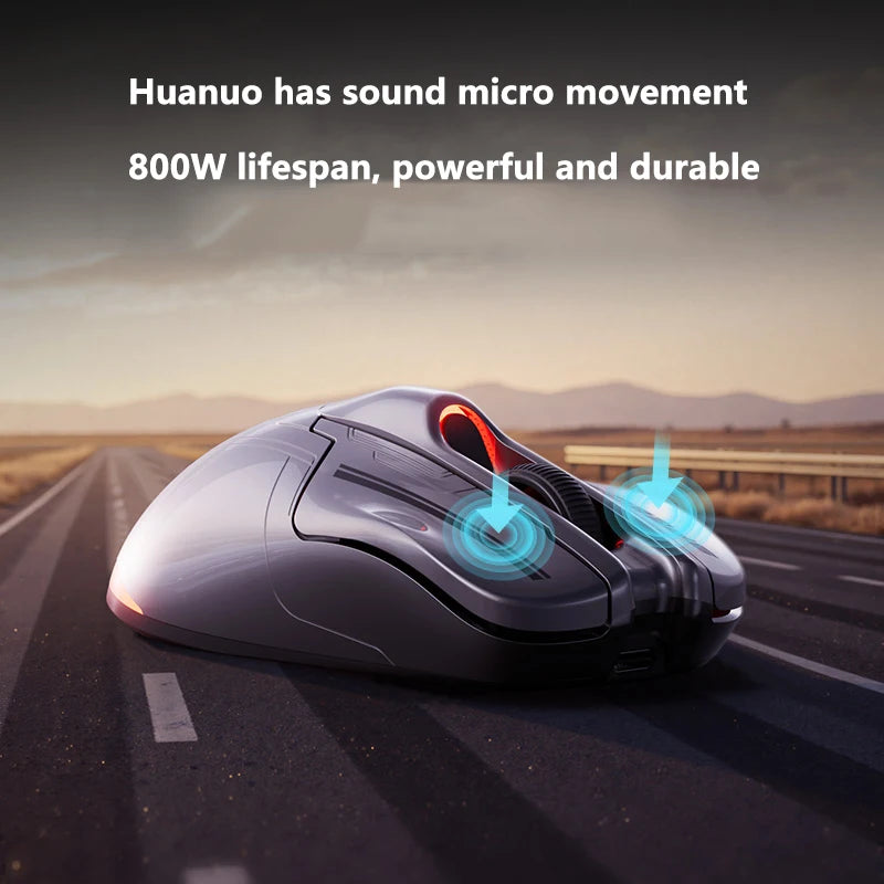 Bezdrátová Bluetooth herní myš INPHIC Super Racing Car Series s baterií 500mA, zobrazením stavu baterie a přizpůsobitelnými světelnými efekty