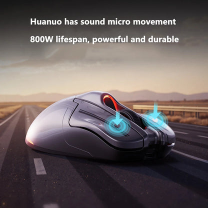 Bezdrátová Bluetooth herní myš INPHIC Super Racing Car Series s baterií 500mA, zobrazením stavu baterie a přizpůsobitelnými světelnými efekty