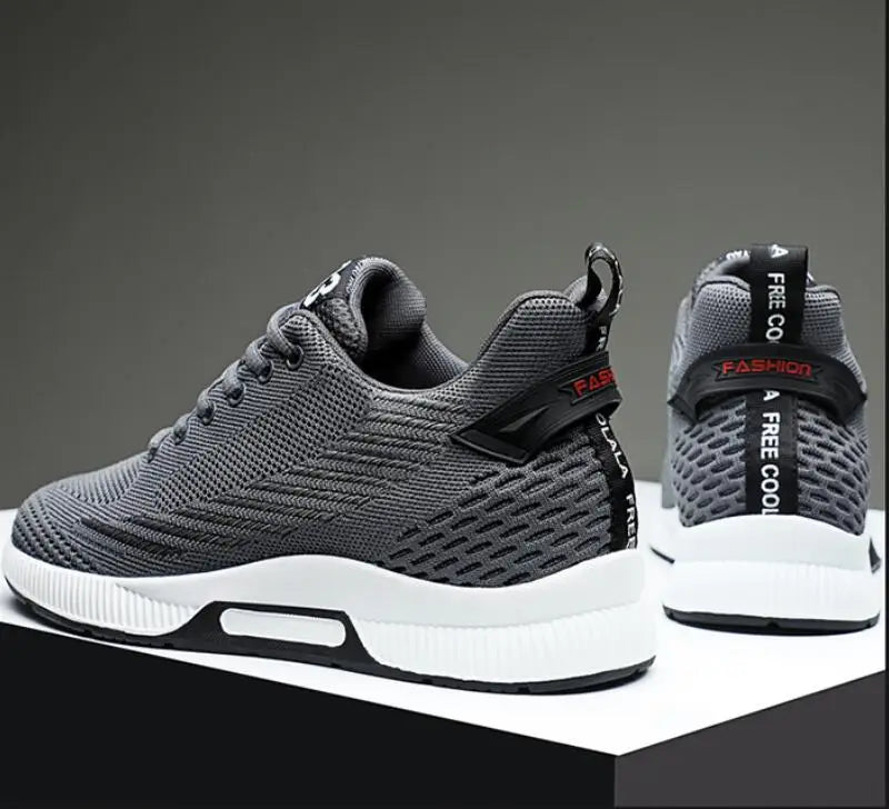 Nouvelles baskets pour homme, chaussures rehaussantes, semelles intérieures de 8 cm, respirantes en maille, chaussures de sport pour augmenter la taille