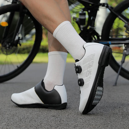 Ténis de ciclismo, sapatos de MTB respiráveis, sapatos de ciclismo de montanha para homem e mulher, sapatos para trilhos, sapatos desportivos para ciclismo de estrada, sapatos de ciclismo com pedais SPD