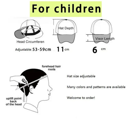 Dragon Ball Peaked Cap for Boy Goku Anime Print Hat Kid & Adult Caps Breathable Summer Hats Fashion Cartoon Costume Matching Hot