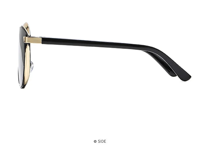 Fashion Classic Polarized Sunglasses for Women Cat Eye Brand Sun Glasses Luxury Round Eyeglasses UV400 Gafas De Sol