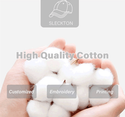 SLECKTON Custom Logo Hats High-quality Hiphop Snapback Caps Letter Embroidery Brand Design Trucker Cap Wholesale Hat Adult