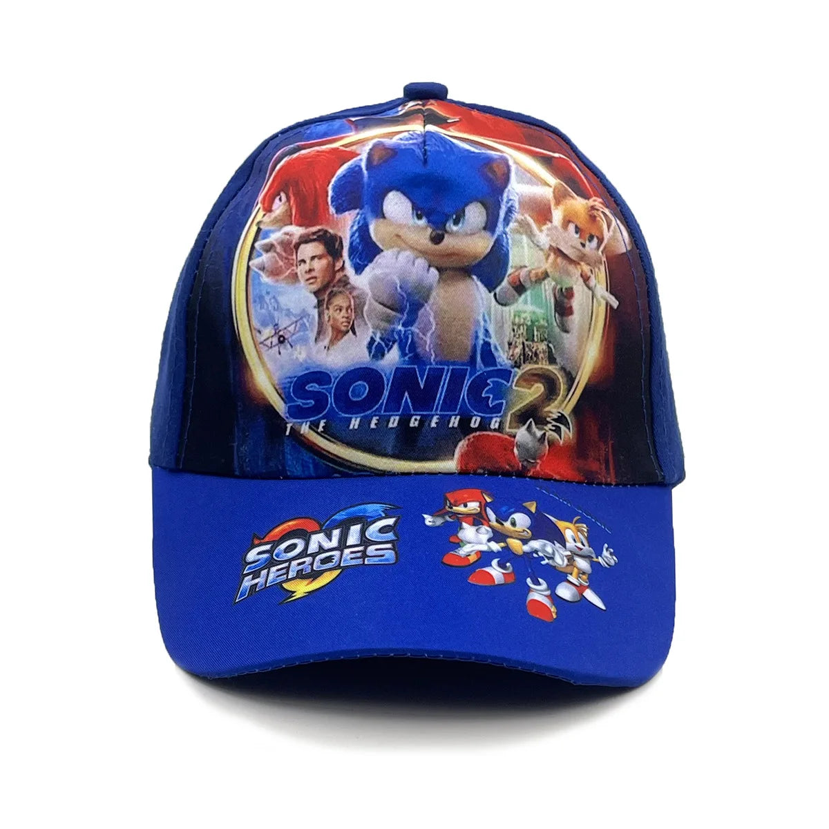 50-54cm Children's Sonic Cartoon Baseball Cap Anime Hedgehog ShadowTails Knuckles Character Sun Protection Cap Accessory Gifts