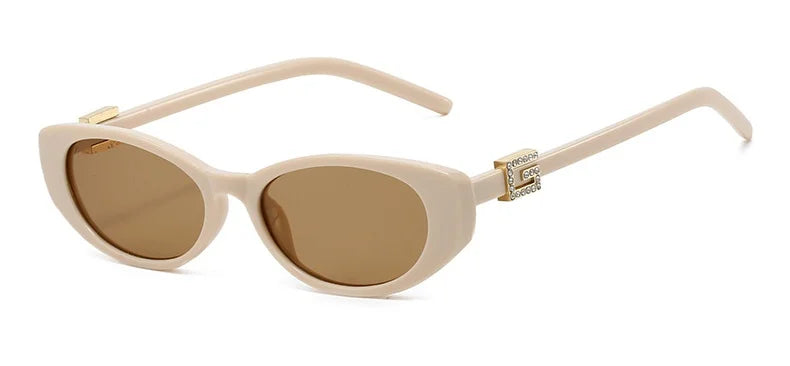 Sexy Cat Eye Sunglasses Women Vintage Small Frame Leopard Sun Glasses Female Black Shades Ladies Fashion Eyewear Oculus De Sol