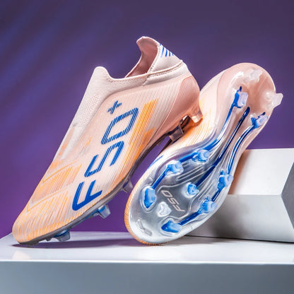 New Men’s Soccer Shoes Grass Football Boots Ultralight Sport Comfortable Indoor Cleats Non-Slip FG Turf Futsal Adult Non-Slip