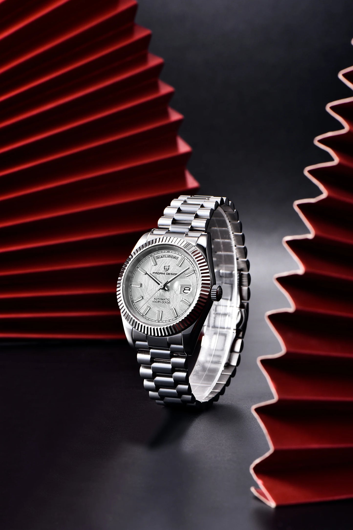 PAGANI DESIGN 2025 New Date Week 40MM Men's Watches Brand Luxury Gold Automatic Watch Men Waterproof Mechanical Wrist watch Men