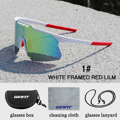 giant cycling sunglasses MTB Road Bicycle men and women Outdoor Lenses With case skiing goggles