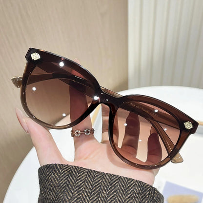 European and American retro style unisex fashionable Y2K sunglasses trend versatile summer sun shading UV400 lightweight frame