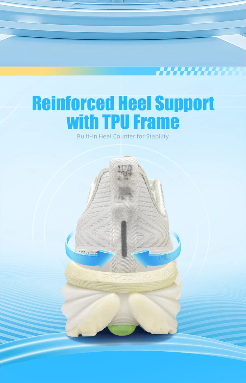 ONEMIX High Rebound Sneakers Comfortable Training Men Breathable Wear-resistant Sports Jogging Protection Running Shoes
