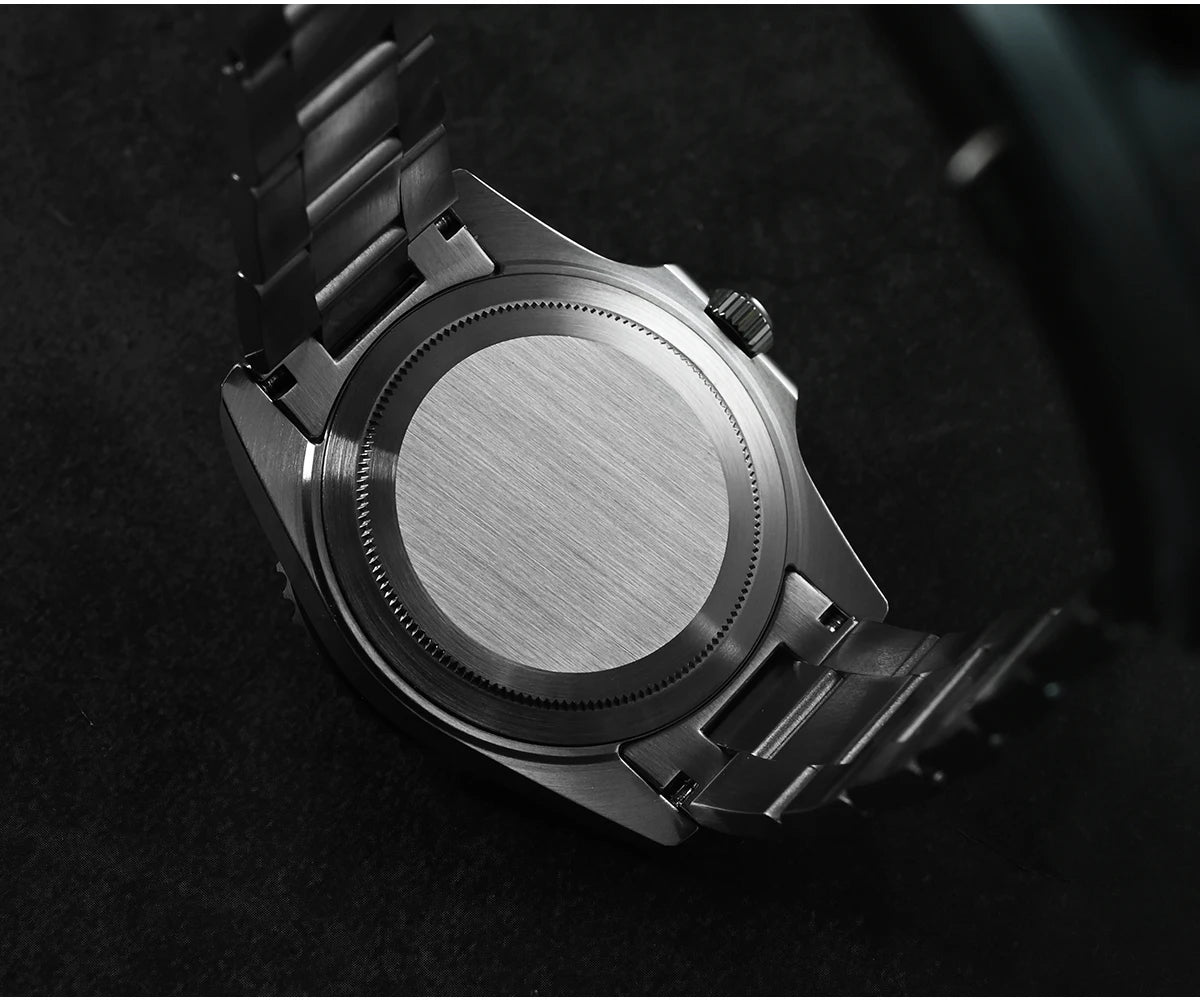 San Martin 2026 Men Diver Watch 38mm Wave Texture Dial Miyota 90S5 Automatic Mechanical Luxury Wristwatch Waterproof 200m SN0126