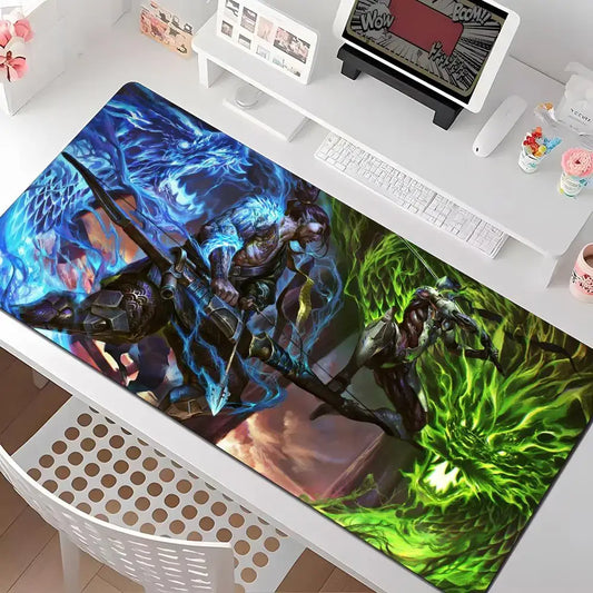 Podloga za miš Overwatch, više veličina, velika četvrtasta podloga za računalni uredski i gaming stol, gumena neklizajuća podloga za miš