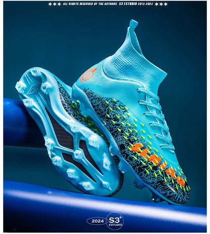 Professionelle fodboldsko til mænd, fodboldstøvler til klubbrug, originale indendørs fodboldsko, støvler til bane, græs og træning, TF/FG-sneakers