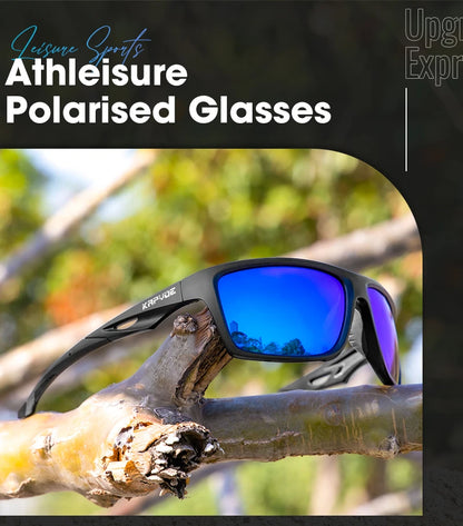 KAPVOE Polarized Hiking Fishing Glasses Beach Essentials Road Bike Cycling Sunglasses MTB Bicycle Outdoor Sports golf Eyewear