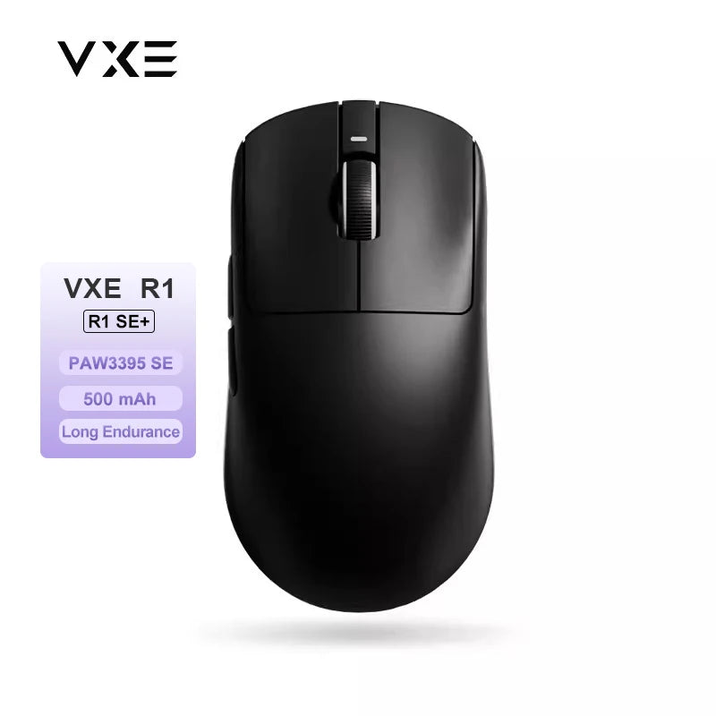 Mouse de gaming wireless ATK VXE Dragonfly R1 Pro MAX PAW3395 R1 SE Plus, mouse FPS esports personalizat, reîncărcabil și ultraușor