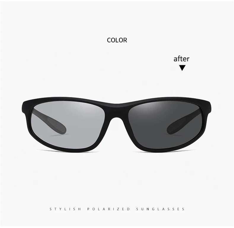 VCKA Men Polarized Myopia Sports Sunglasses Prescription Outdoor Small Frames Women Glasses Optics Custom Eyewear -0.5 To -6.0