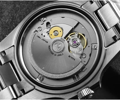 San Martin 2026 Men Diver Watch 38mm Wave Texture Dial Miyota 90S5 Automatic Mechanical Luxury Wristwatch Waterproof 200m SN0126