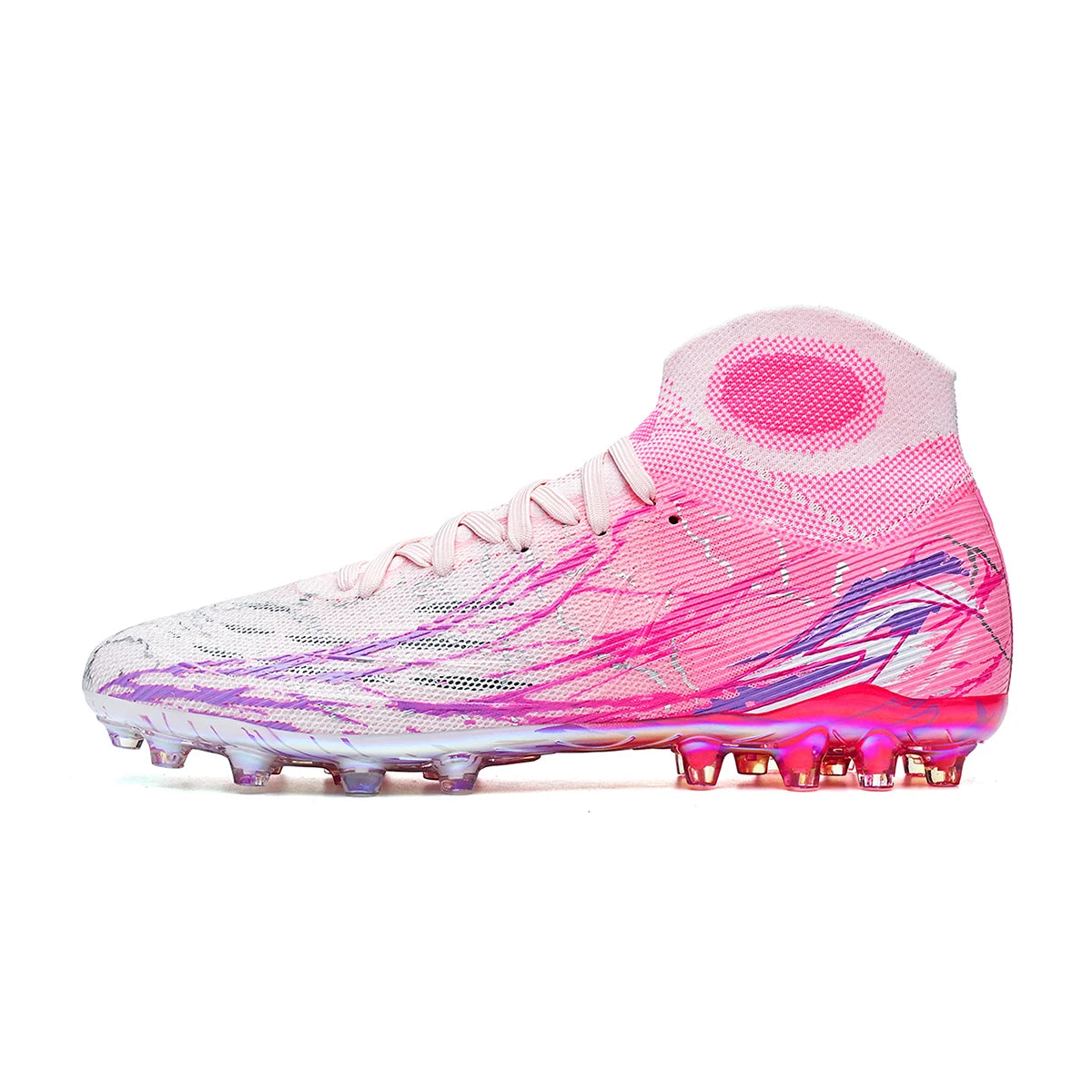 Chaussures de foot Premium AG FG, tige en tissu PU doux au toucher, semelle antidérapante en TPU, qualité fiable pour l'entraînement et la compétition