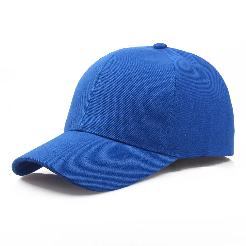 Czarna czapka bejsbolówka w jednolitym kolorze, snapback, casualowa czapka z daszkiem, dopasowana, hip-hop, dad hat, dla mężczyzn i kobiet, unisex
