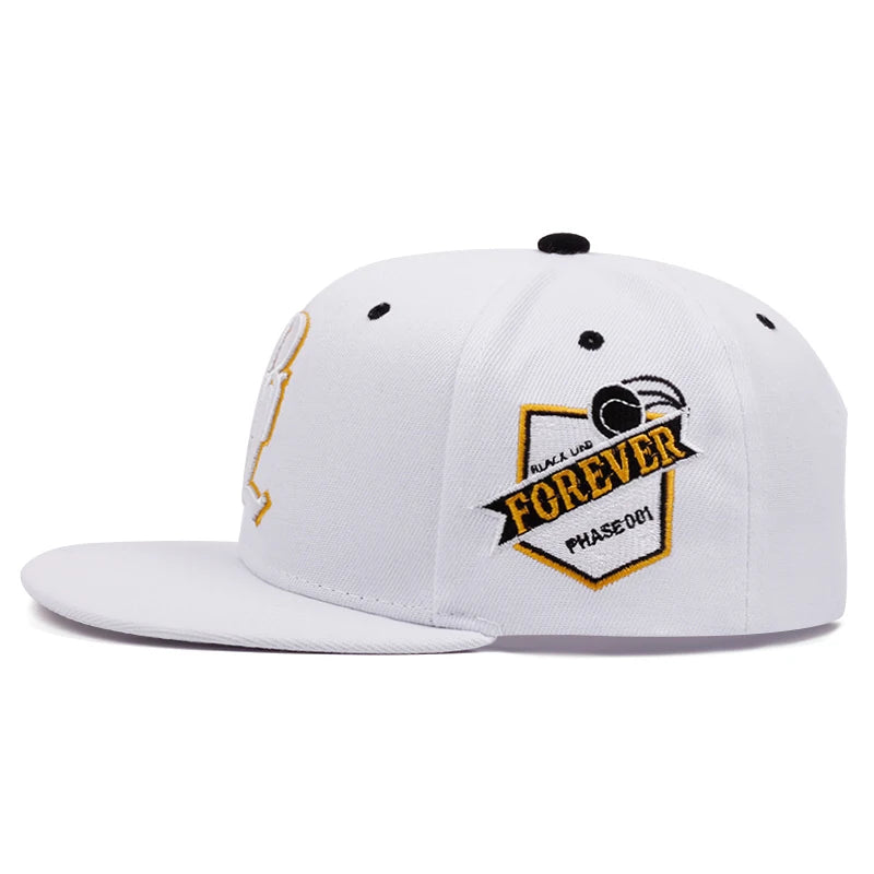 Trendig ny LPL Side FOREVER herrhatt i street- och hiphop-stil, skateboardhatt, damhatt för friluftsliv och solskydd, baseballkeps med platt kant