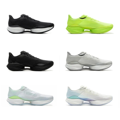 Li-Ning Men's SUPER LIGHT 22 Light Running Shoes BOOM FIBER Cushion TEMPO BOUNSE LiNing Breathable Anti-Slip Sneakers ARBV001