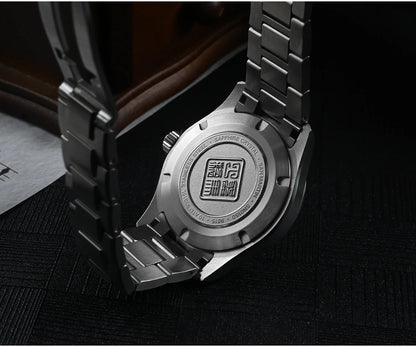 San Martin Official 39mm Guilloche MOP Dial Gada Watch Miyota 9015 Luxury Men's Automatic Mechanical Watches 10 ATM reloj SN0150
