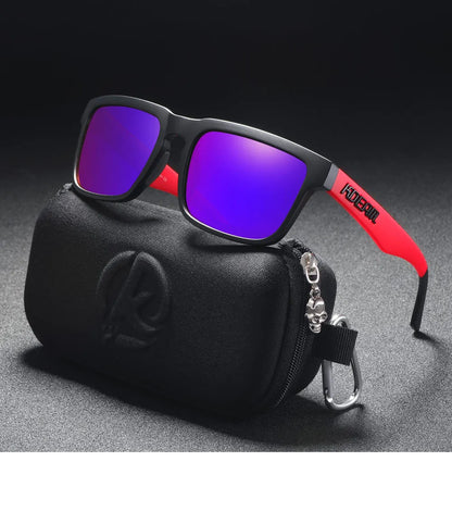 Kdeam High Quality Original Brand Design Polarized Sunglasses for Women Men Fashion Unisex  Trendy Outdoor Eyewear For Couple