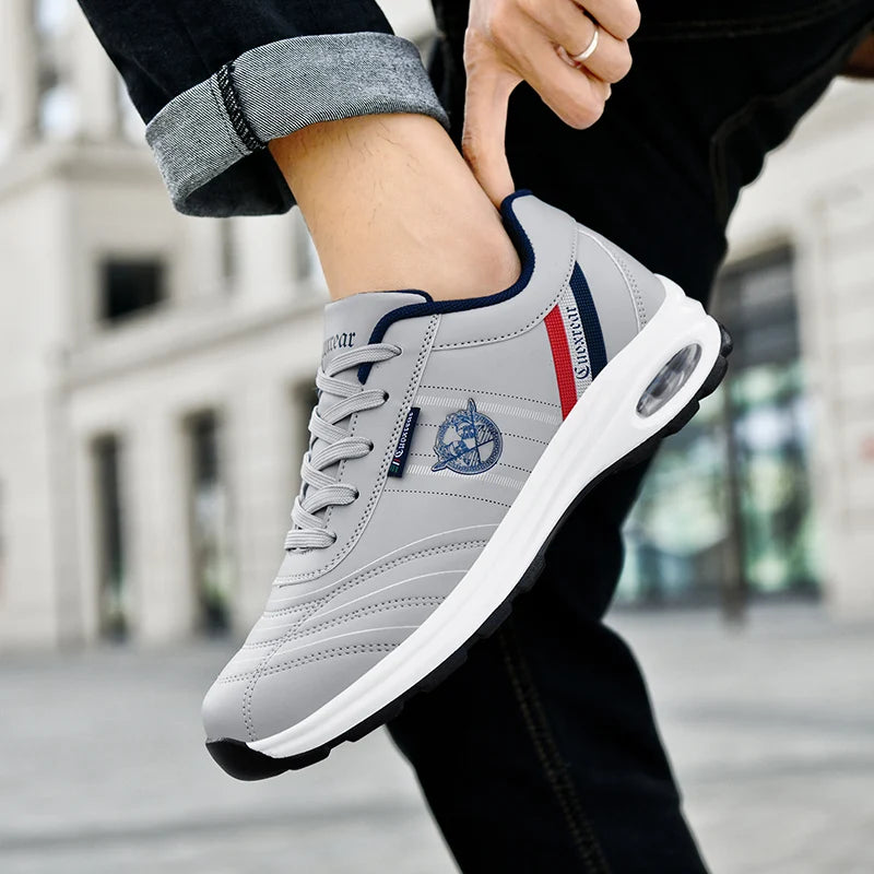 Mens Sports Shoes Big Size Breathable Comfortable Wear-resistant Snekaers Soft Sole Casual Flat Running Shoes for Man
