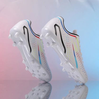 New Men Soccer Shoes High-top Futsal High-quality Cleats Grass Non-Slip Football Boots Match Sneakers Indoor Hot-selling FG/TF