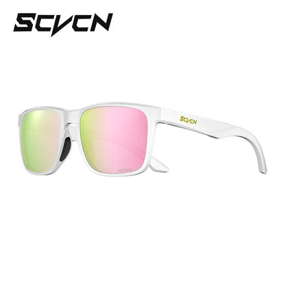 SCVCN Women's Sunglasses 2026 Polarized Men Camping Hiking Driving Glasses Sports UV400 Lenses Y2K Glasses Luxury Eyewear