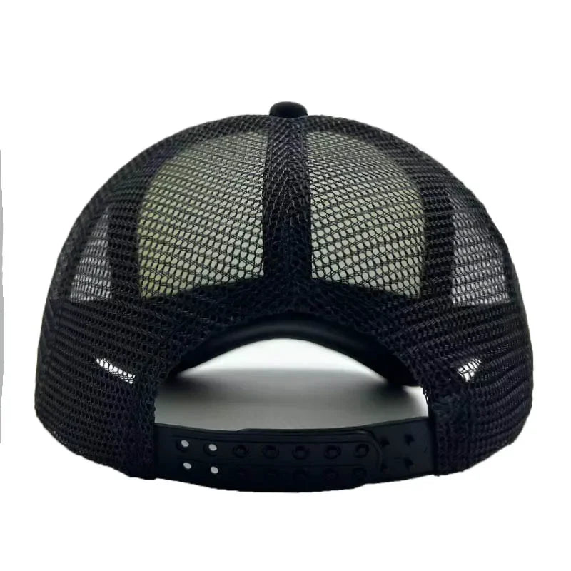 Fashion Cute SpongeBobs Print Baseball Cap Cartoon Men Women Summer Sun Mesh Hat Anime Adjustbale Sunshade Golf Cap Trucker Hat