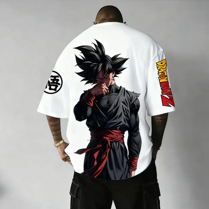 Dragon Ball Japanese Anime Printed Men's T-Shirt Majin Buu Boys Children Harajuku Short Sleeve Kids Goku T-shirt Summer Clothing
