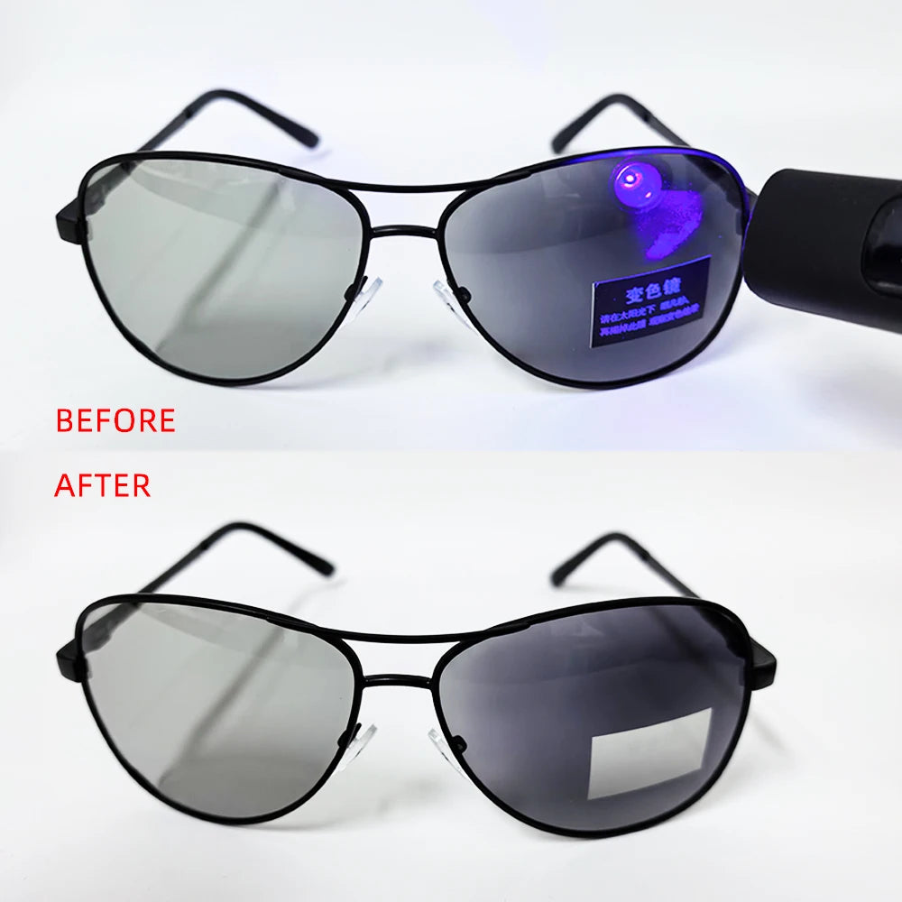 Classic Pilot Photochromic Sunglasses Men Women Fashion Chameleon Polarized Sun Glasses Male Driving Change Color Night Vision