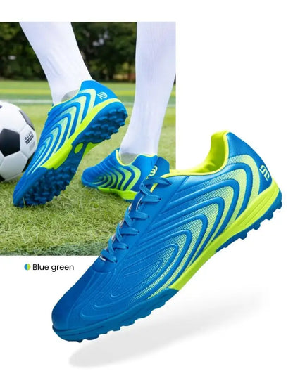 Baasploa Herren-Fußballschuhe – bequeme, leichte Trainingsschuhe für Kunstrasen – professionelle, weiche Herren-Sneaker mit rutschfester Sohle