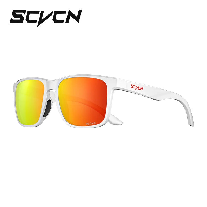 SCVCN Women's Sunglasses 2026 Polarized Men Camping Hiking Driving Glasses Sports UV400 Lenses Y2K Glasses Luxury Eyewear