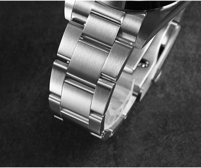 San Martin Men Luxury Watch 36mm BB36 Snowflake Hands Explore Series Sports Watches PT5000 Automatic Mechanical 10Bar BGW-9 Lume