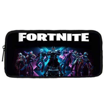 Hot Game Child School Backpack with Lunch Bags ,Design-F-FortniteS Pencil Bags ,School Bags for Boys Girls Best Gift