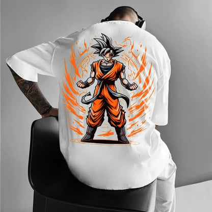 Dragon Ball Men's and Women's T-shirt Cell Anime Brand Design Sense Tee Summer Spring Boy's Short Sleeves Parent-child Outfits