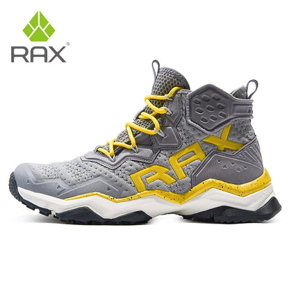RAX Winter Hiking Boots Men Waterproof Breathable Outdoor Sports Sneakers for Men Trekking Boots Mountain Trekking Shoes Bigsize