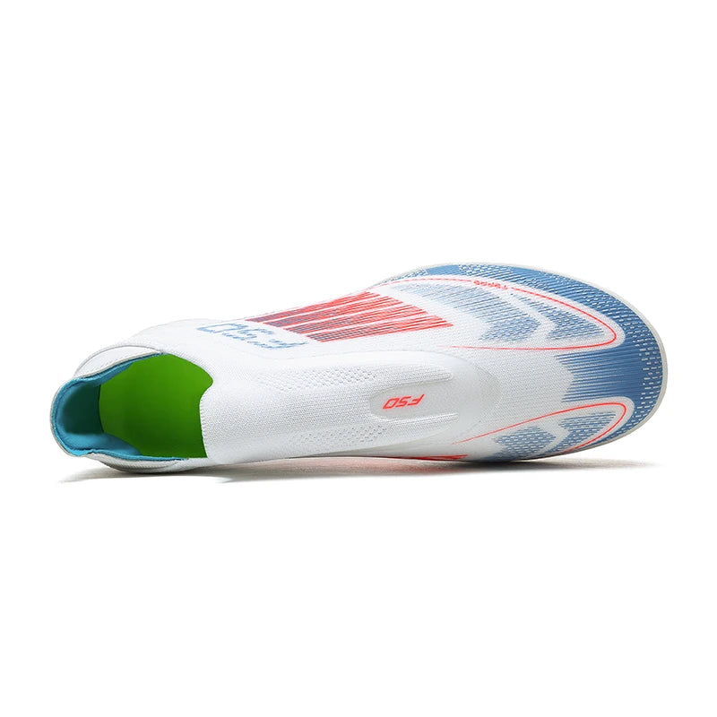 New Men Soccer Shoes Cleats Training Boys Sport Football Boots FG/TF Non Slip Match Breathable Adult Long Spikes Outdoor Sneaker