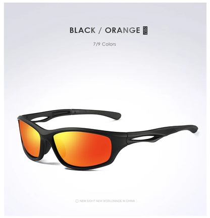 VCKA Polarized Myopia Sunglasses TR90 Men Women Classic Sport Driving Glasses Male Colorful Lenses Customized Prescription UV400