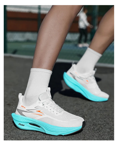 NEW Men Sports Running Shoes Off Marathon Breathable Light Comfortable Athletic Sneakers Jogging Basketball Tenis Air Cushion