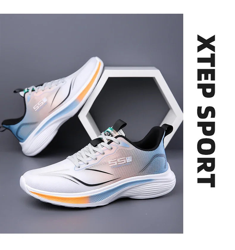 Carbonplaat marathonschoenen voor heren, casual sneakers met luchtkussen, luxe, comfortabel en lichtgewicht, sportieve hardloopschoenen voor heren