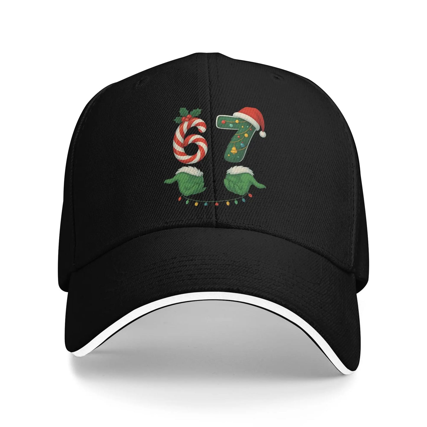67 Six Seven 6-7 Baseball Cap Popular Steal Brainrot Gaming Meme Sandwich Caps Men Women Breathable Dad Hat Outdoor