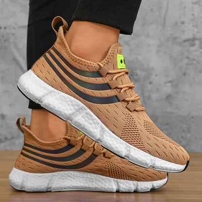 Pantofi sport casual pentru bărbați, adidași ușori și respirabili, antiderapanti, pentru alergare în aer liber, plimbare, tenis și jogging