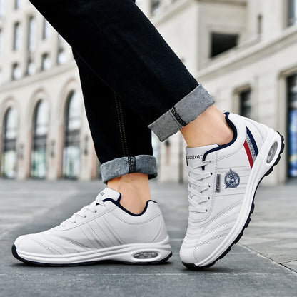 Mens Sports Shoes Big Size Breathable Comfortable Wear-resistant Snekaers Soft Sole Casual Flat Running Shoes for Man