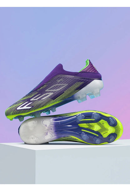 New Men's Football Boots Turf Soccer Shoes Sport Ultralight Comfortable Cleats Futsal Non-Slip FG Grass Indoor Adult Non-Slip